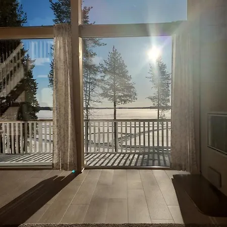 Villa Sirius Sieri, Nice Log-Cottage By The Lake Rovaniemi Exterior foto